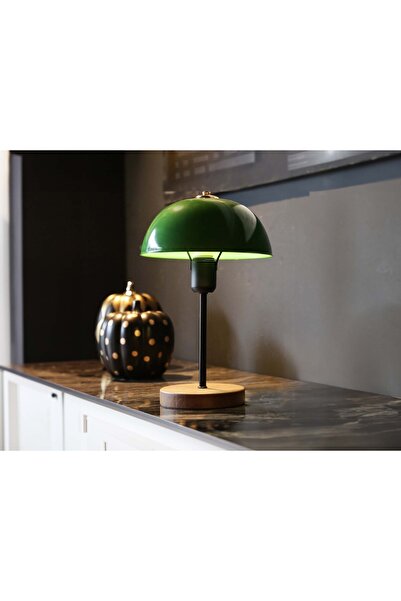 Storish Norma Retro Okuma Işığı Masa Lambası Abajur Yeşil