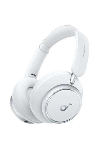 Anker Căști wireless over-ear Soundcore Space Q45, ANC adaptiv, LDAC de înaltă rezoluție, Bluetooth 5.3, alb