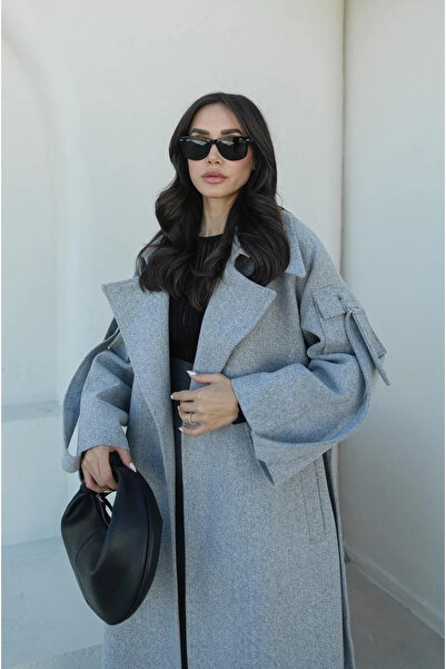 My Blog Grauer Helsinge-Mantel - 408033