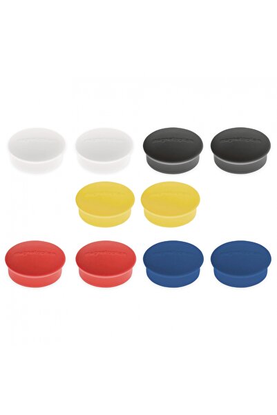 Magnetoplan Discofix MINI Magneti whiteboard, 20 mm, orange, 10 buc/set