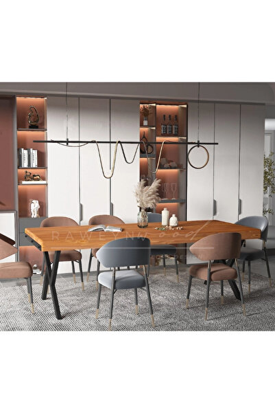 raweyn Tlia Doğal Ahşap Yemek Masası - 85x160