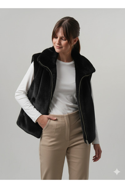 PIQUE Women's vest women's rabbit vest