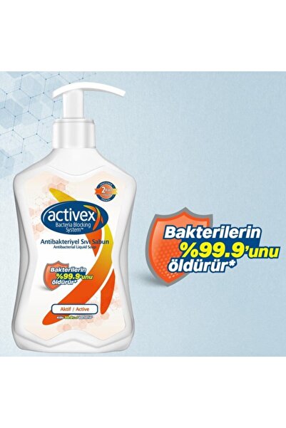 Activex Sivi Sabun Aktif 500Ml*12