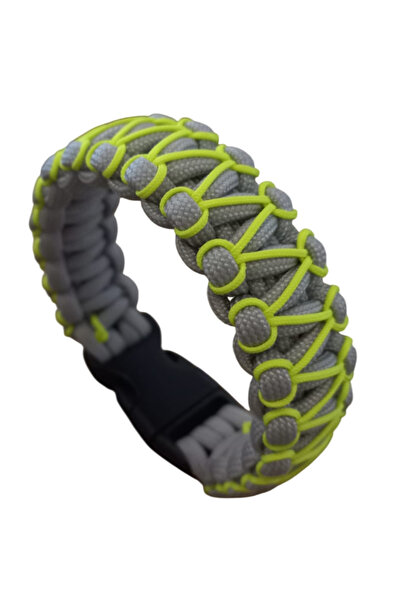 PARACORD من بيليكليك للرجال رمادي أخضر 1