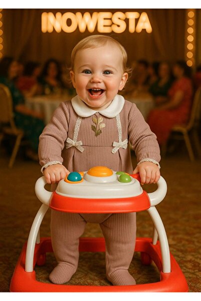 inowesta Baby Girl 100% Cotton Lace Romper