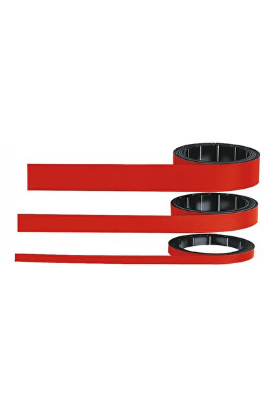 Magnetoplan Banda magnetica rosu, 1000 x 15 mm