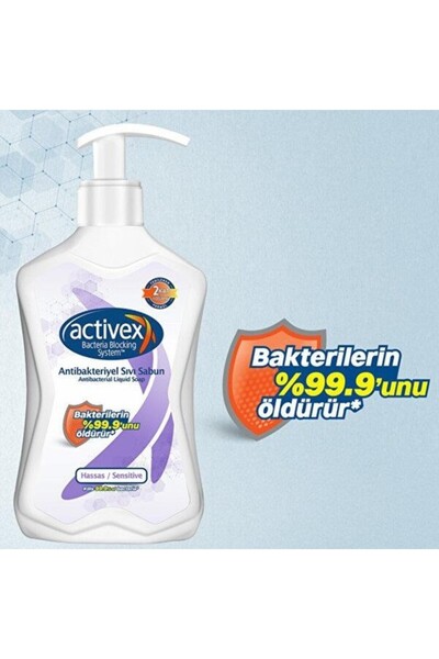 Activex Sivi Sabun Hassas 500Ml*12