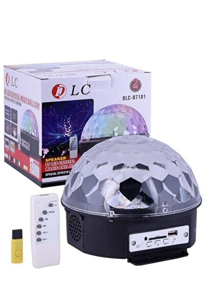 DLC Rotating Multicolor Disco Ball Party Light - Bluetooth 4.0