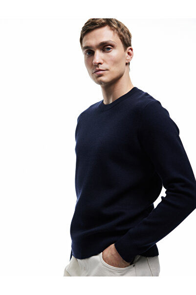 Koton Long Sleeve Crew Neck Basic Knitwear Sweater