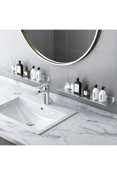 Güneş Krom Dekorasyon GKD 304 Kalite Paslanmaz Çelik 40 cm ve 30cm 2 adet Ban...