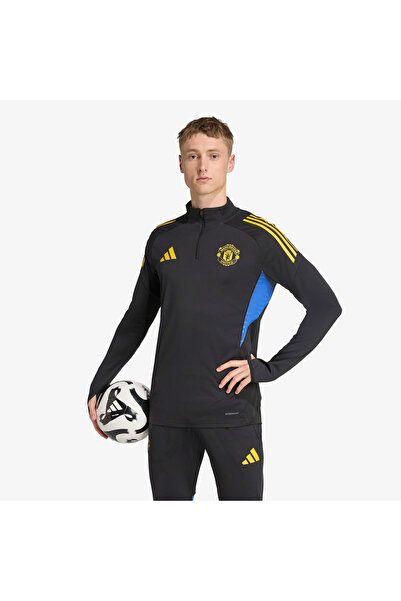 adidas Μπλούζα προπόνησης Manchester United Tiro 25 Competition Ανδρική μαύρη μπλούζα ποδοσφαίρου