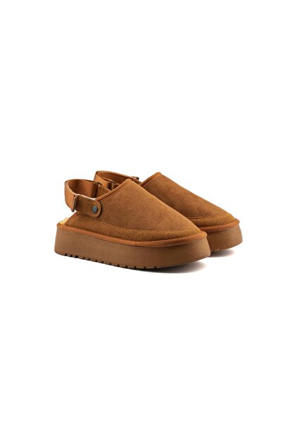 Roy Jones Papuci de iarnă pentru femei Canberra, cu talpă înaltă, cu detaliu din blană, reglabile