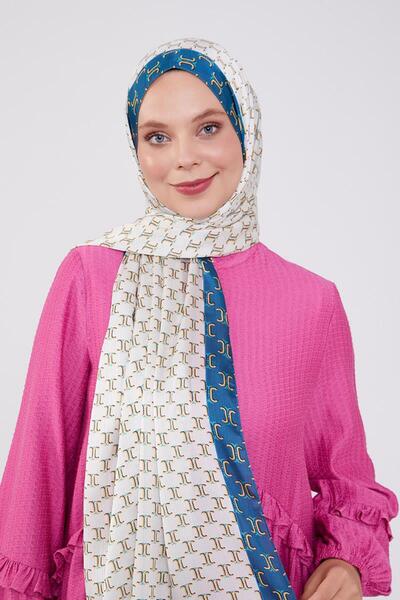 Levidor Petrol Green Double Color Brand Shawl