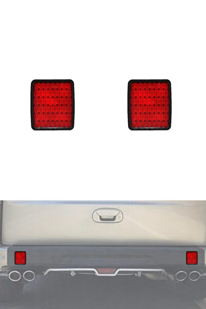 MEFAUTO Fiat Doblo Ducato Boxer Jumper Uyumlu Arka Tampon Reflektörü 2 Adet