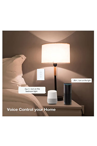 tvon Black Piano 4-Way Switch, Modern Design