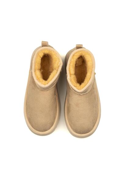 Roy Jones Χειμερινές γυναικείες μπότες με ψηλή σόλα με λεπτομέρειες από γούνα της Μελβούρνης