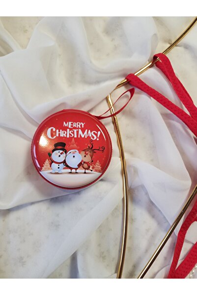 G&H UNDERWEAR Yeni Yıl Özel İncili String Tanga Kırmızı Külot (minik noel cüzdan hediyeli)