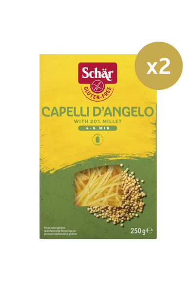 Schar Capelli D'angelo Glütensiz Şehriye 250g (2 Paket)