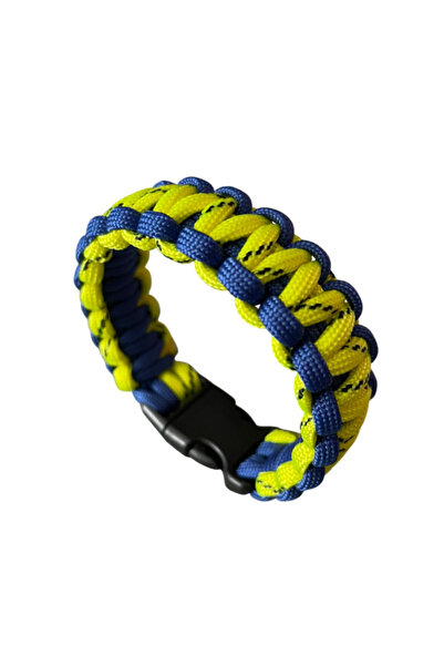 PARACORD من بيليكليك للرجال أزرق أصفر 1
