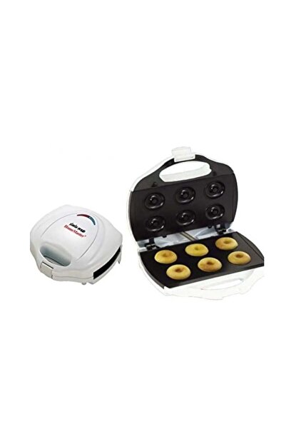 HOME MASTER Donut Maker - 6 pieces, White (HM-350)