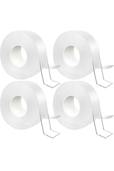 Aurov Set 4 x Banda dublu adeziva Aurov®, 3m x 3cm x 2mm, puternica cu Tehnol...