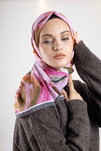 Akel Μαλακό κασκόλ 100% πολυεστέρας – Μοντέρνο σχέδιο, ελαφρύ και εύκολο στη διαχείριση