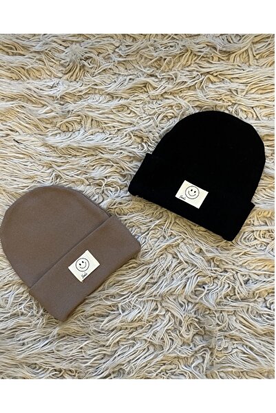 ygz junior مجموعة قبعات مرنة مكونة من قطعتين