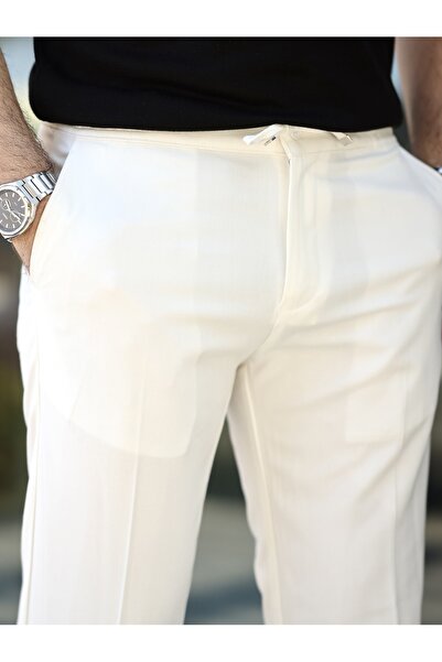 LUMAST New Trend Comfortable Stylish Slim Fit Fabric Jogger Pants