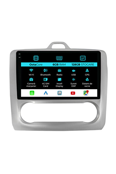 NavStore Navigatie Dedicata Ford Focus (2004-2012), 9Inch, 6Gb Ram, 128Gb Sto...