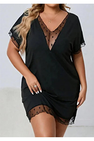 Corradeo Giyim Plus Size Nightgown