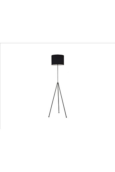 Storish Leope Siyah Şapkalı Tripot Lambader Siyah