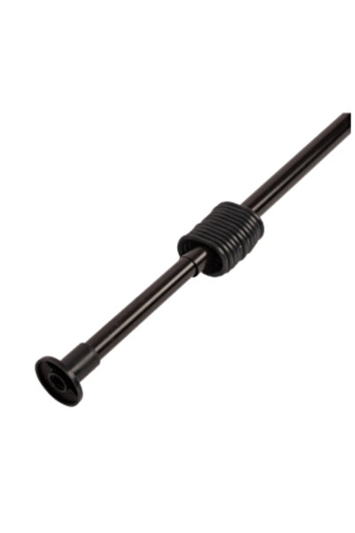 Tropikhome Banyo Perde Borusu Siyah 160-260cm Uzayabilien Duş Perde Borusu Du...