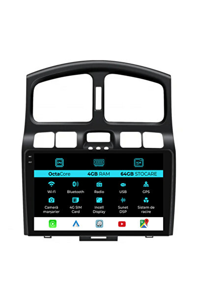NavStore Navigatie Dedicata Hyundai Santa Fe (2000-2006), 9Inch, 4Gb Ram, 64G...