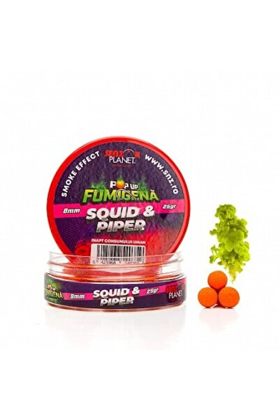 Senzor Planet Calamari și ardei fumigena pop-up 8 mm 25g