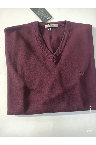 güleç gym سترة صوفية من ياماك تريكو بياقة على شكل حرف V