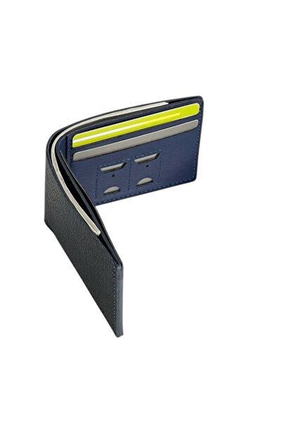 OEM Mini Compact Wallet for Men, Ultra-Slim, Casual, PU Leather, Black