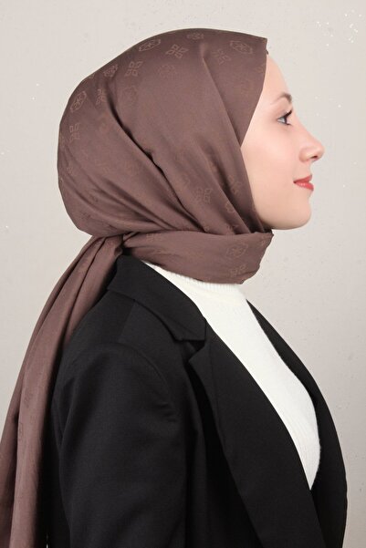 PİRAMİT Cotton Shawl 1030600-932 Vi̇zon