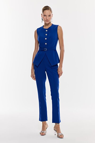 NAGRADA Kemer Detaylı Yelek Takım