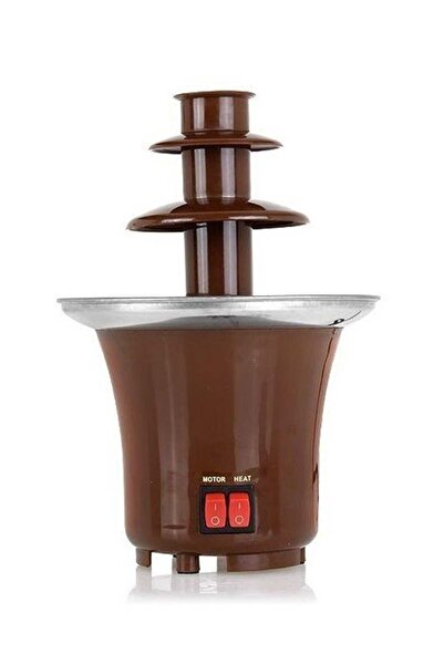 TERRION Mini Chocolate Fountain Brown