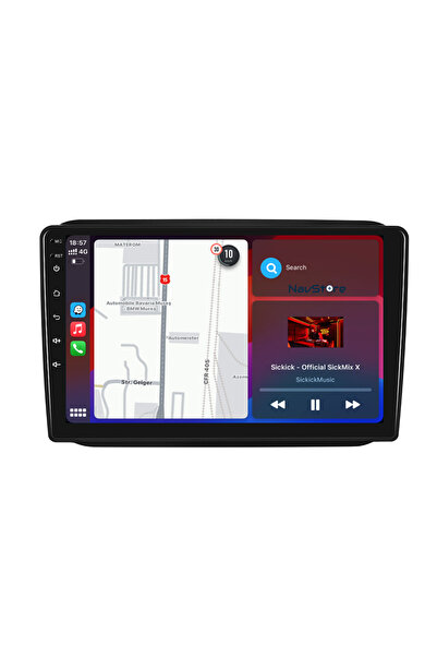 NavStore Dedicated Android Navigation Skoda Fabia (2007-2014), 10Inch, 2Gb Ram, 64Gb Storage, Carplay