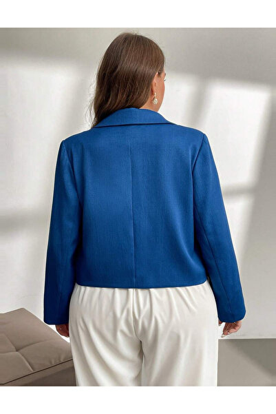 Sheya Curve+ jacket, blue