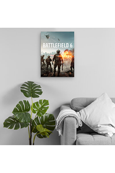 Pixxa Metalni stoni model 3 na temu Battlefield 6