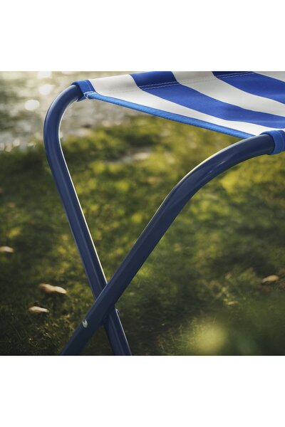IKEA Folding stool Suitable For Outdoor, blue