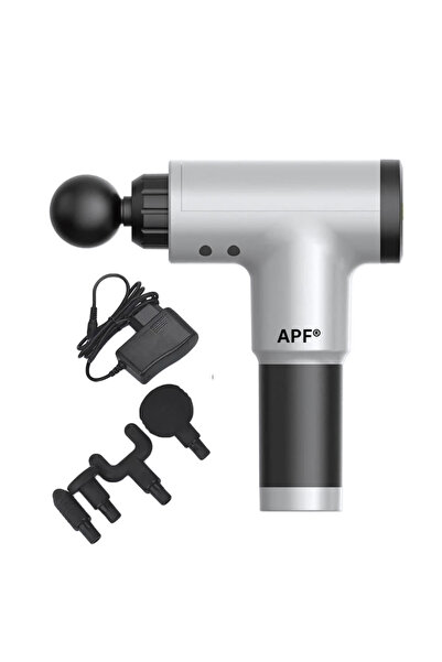 APF ® Aparat de masaj electric percusiv - 6 viteze și 4 capete pentru masaj m...