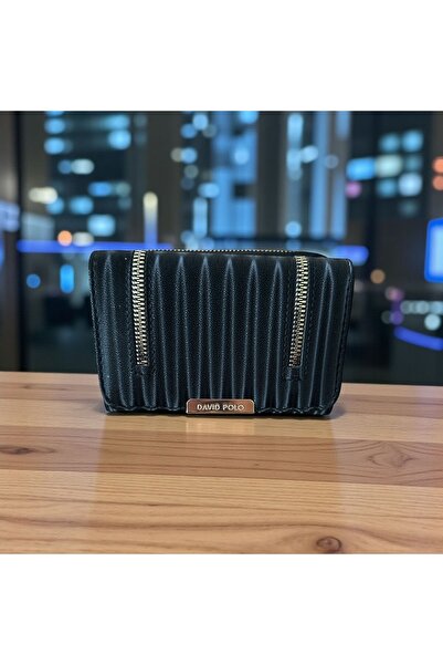 Gözde Mağazacılık محفظة ديفيد بولو النسائية ذات الطيات