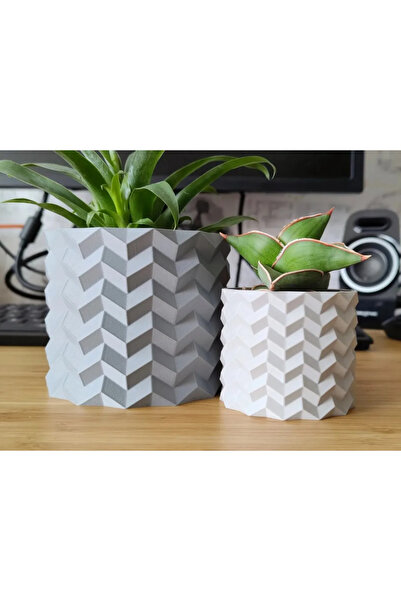 POLAT 3D BASKI ATÖLYESİ VAZO ÇEŞİTLERİ <|BİBLO|SAKSI|HEDİYELİK|> 14 CM YÜKSEKLİK