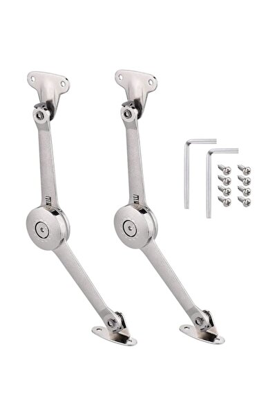 Sunmostar Set of 2 furniture hinges, Sunmostar, Zinc alloy, Silver