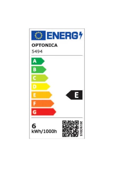 Bibilel LED Bulb A65, 18W, 230V, Neutral White, Oval, White