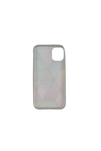 SOHO Soft IMD TPU Marble Geometric Protective Case for Apple iPhone 11 Pro - Pink