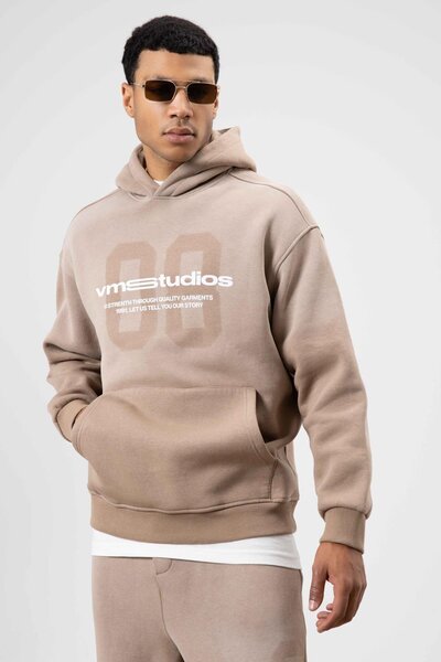 VAMOSCLO oversized με τύπωμα Σετ αθλητικής φόρμας βιζόν